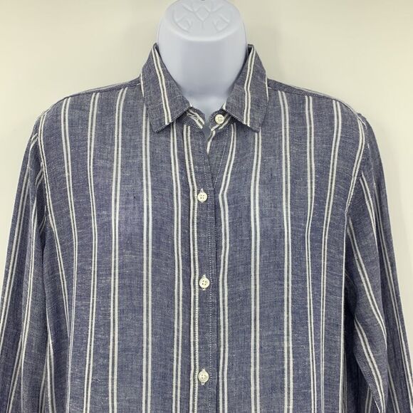 Rails‎ Sydney Artic Stripe Button Up Top Sz XS - Picture 3 of 12